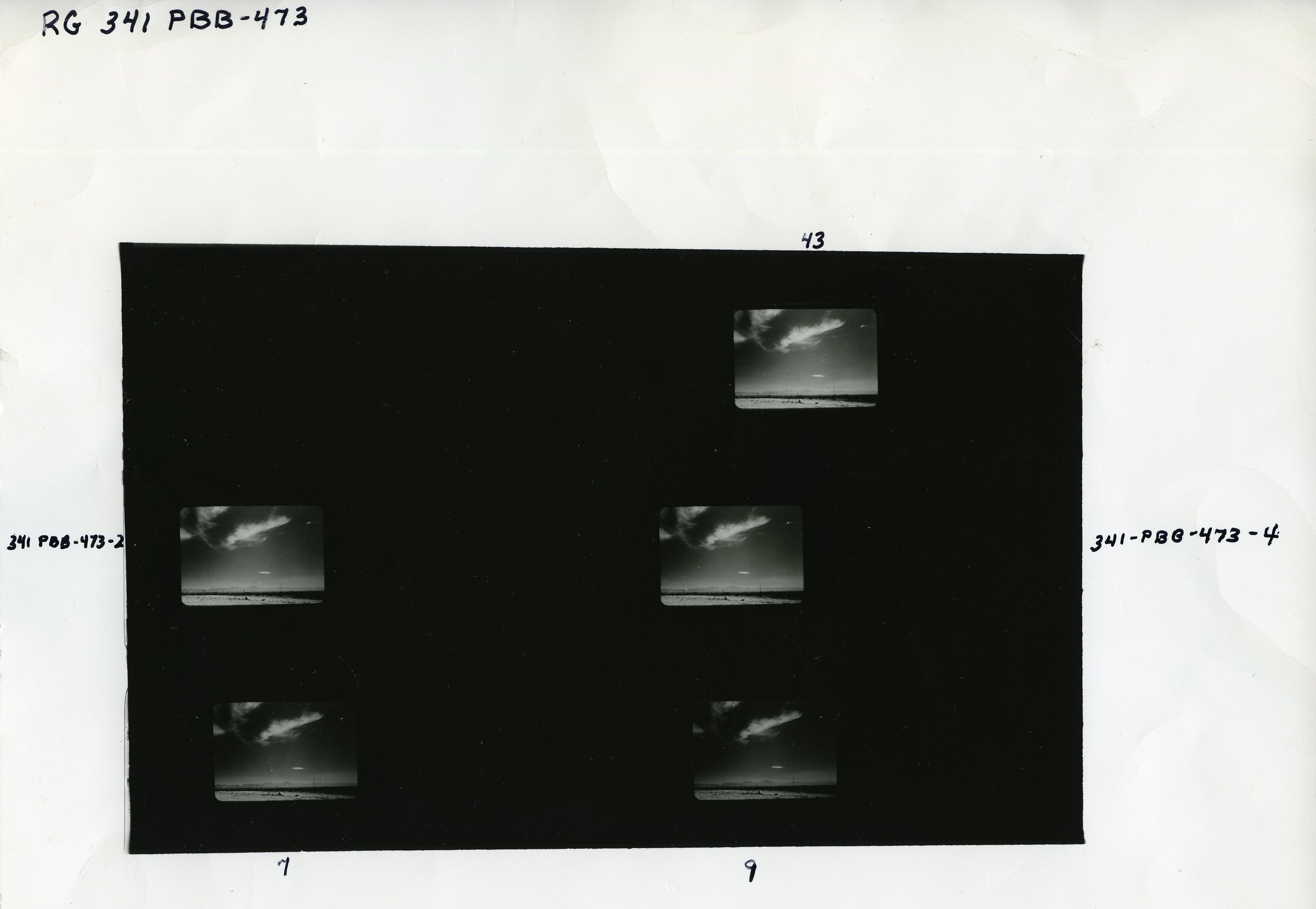 Evidence Film Frames