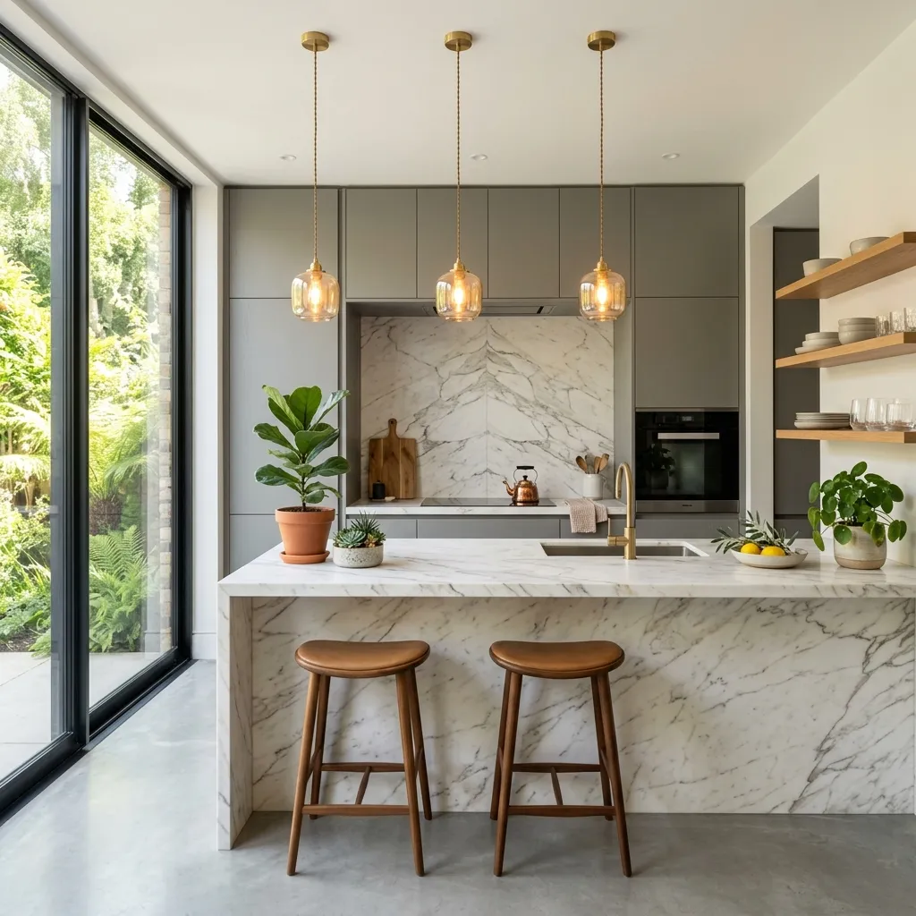 Modern kitchen interior