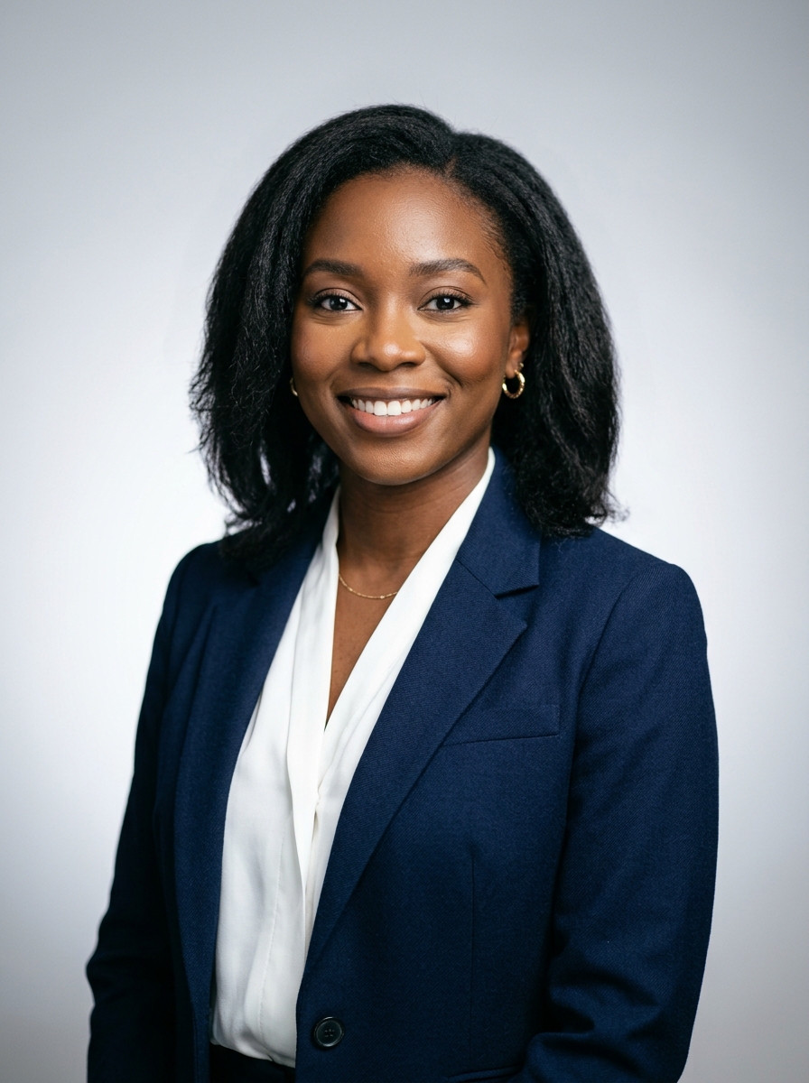 Corporate AI headshot example