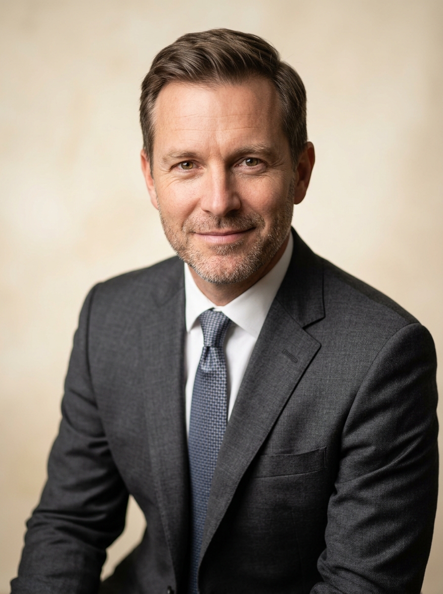 Executive AI headshot example