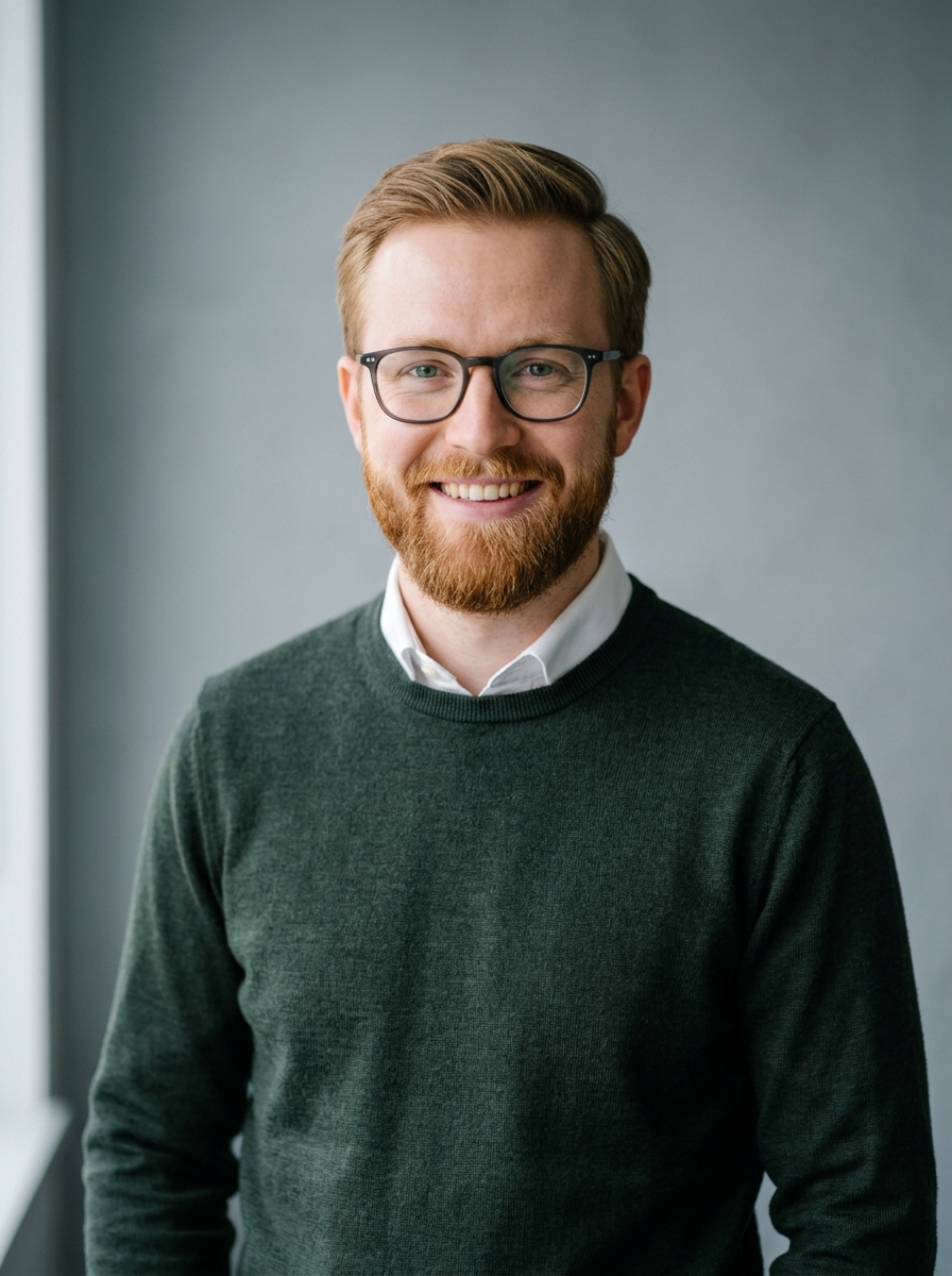 Casual Professional AI headshot example